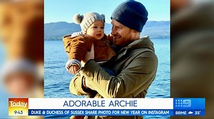 The Duke and Duchess of Sussex have shared an ADORABLE photo of baby Archie. #9Today | TODAY