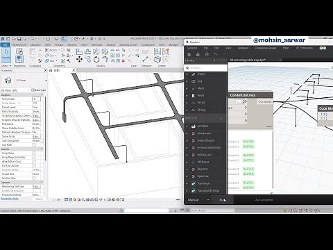Tutorial 08 Create electrical conduits | Dynamo-Revit Applied to MEP | Revit2022