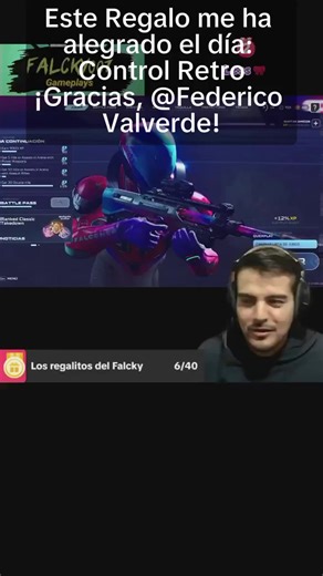 Uno de los mejores Regalos en mi LIVE. ¡Federico Valverde, gracias por apoyar mi contenido! #tiktoklive #livehighlights #livegift #gamecontroller #controlretro