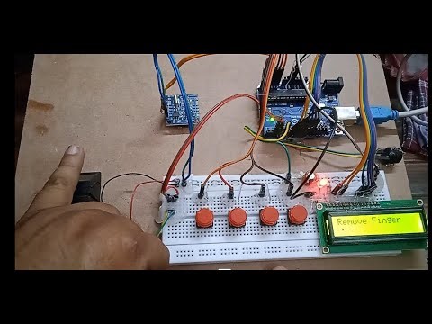 Bio-metric attendance using Arduino