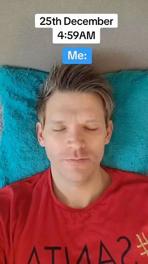 Tom Egleton on Instagram: "What time do you wake up? #christmas #christmasday #christmasmorning #family #christmas2023 #christmasmemes #christmasmemories🎄 #christmasgifts"
