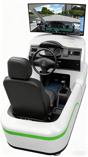 High-End Hardware Driving Simulator:Realistic Training with Precision Craftsmanship