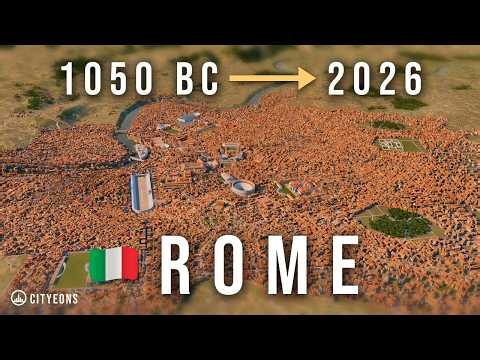 Watch ROME Grow for 3,000 Years - 3D Timelapse (No AI imagery)