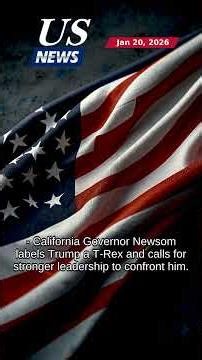 🇺🇸 5 US News Updates — Jan 20, 2026 11:19 #news #shorts