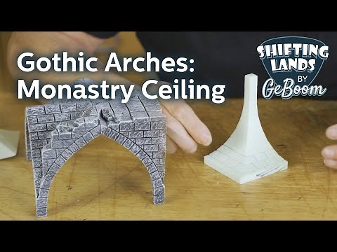 Creating Gothic Arches: Monastry Ceiling or Roof