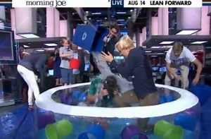 'Morning Joe' and 'Good Morning America' Take the Ice Bucket Challenge