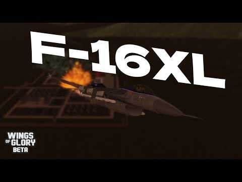 You Can't Just Make The Wings Bigger! | F-16XL Wings of Glory Roblox
