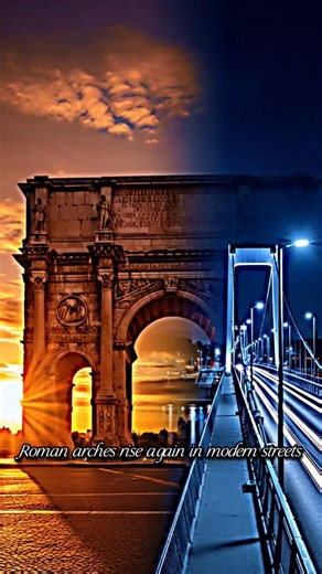 Roman Architecture in Modern Cities” — Echoes in Stone #rome #history #ancienthistory