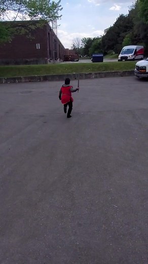 Find High King Peter's sword at fireandsteel.ca #narnia #foraslanandfornarnia #aslan #fyp #atwork #funatwork #narniatok #narniatiktok #fireandsteel