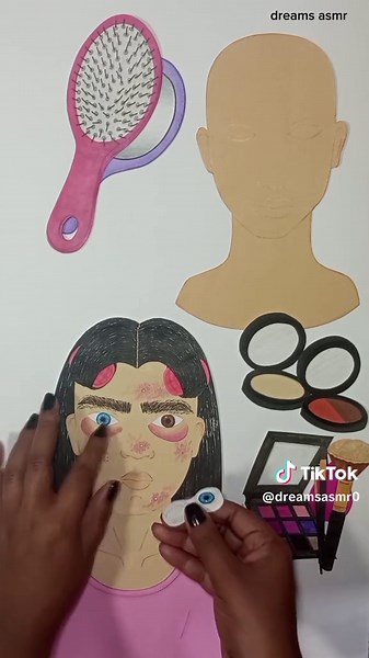 Transformação Relaxante com ASMR de Papel