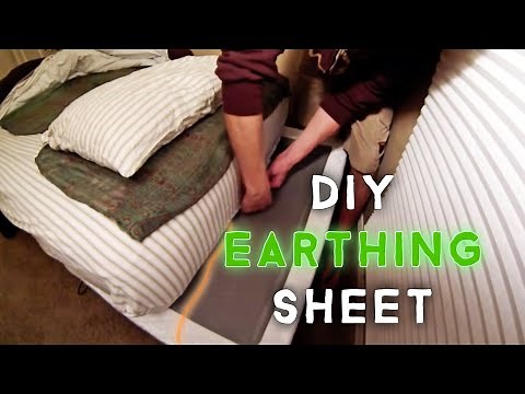 DIY Earthing Sheet: How to Sleep Grounded Indoors (Tutorial)