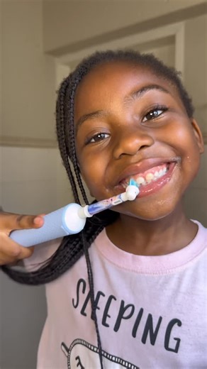 Thuli Moyo on Instagram: "Wiggly tooth season is here 🤭🦷 But Mila’s brushing has never been easier (or cuter) thanks to the Oral-B Vitality 300 Kids — turning brushing into something she actually loves. ✨ #KidsOralHealth #HealthyHabitsStartYoung #BrushBetter #OralB #Vitality300"
