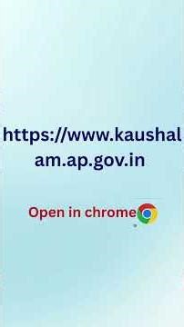 kaushalam registration updates