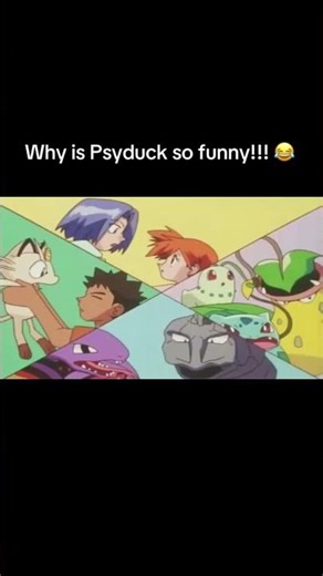 WHY IS PSYDUCK SO FUNNY 😂
