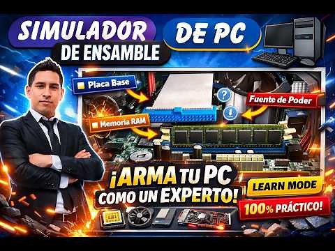 Simulador Ensamble PC CISCO | Descargar | Configurar | Usar 2026 ✅