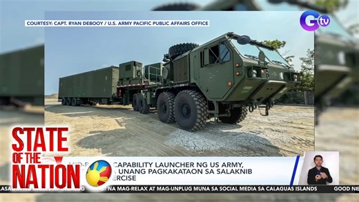 Dineploy sa unang pagkakataon ang mid-range capability launcher ng US Army sa katatapos lang na Salaknib Military Exercise. | GMA News