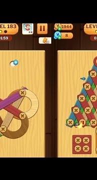 Screw Puzzle: Wood Nut & Bolt - Level 183