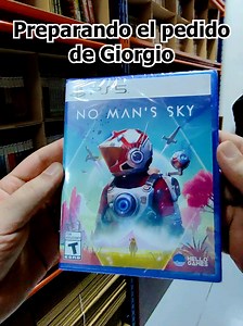 Preparando el pedido de Giorgio: cómo empacar un encargo de videojuegos