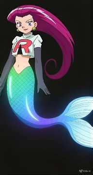 Jessie from Pokémon mermaid transformation #1
