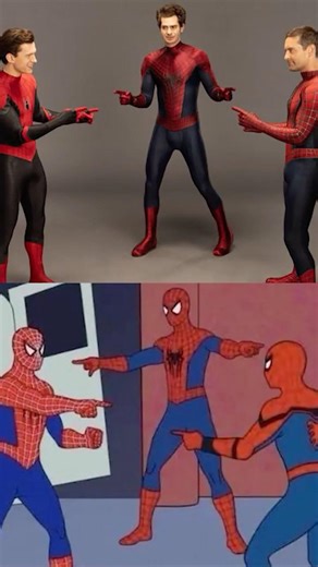 What REALLY Happened When the 3 Spider-Men Met 👀#shorts