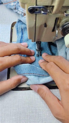 I will fix the hole in my pants to make them better than before. #sewingtechniques