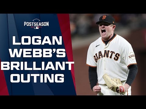 Logan Webb with an ABSOLUTELY STELLAR pitching performance! Shuts out Dodgers through 7.2 innings!
