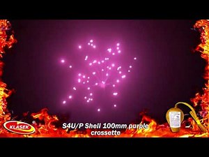 S4U/P Shell 100mm purple crossette