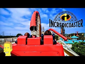 Incredicoaster 4K Ride POV | Disneyland
