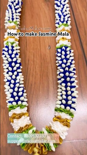 How to make simple & beautiful garlands at home with satin ribbon