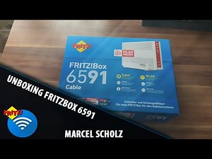 Unboxing FritzBox 6591 Cable | Marcel Scholz