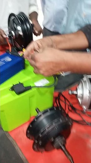 Electric Scooter Hub Motor Testing