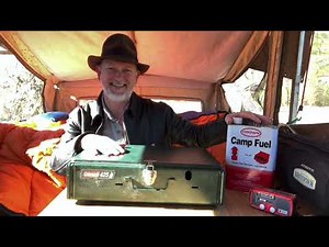 How to use a Coleman stove!