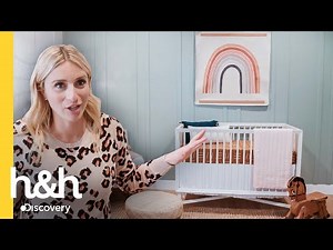 ¡Guardería familiar con estaciones interactivas! | Un hogar único con Jasmine Roth | Discovery H&H