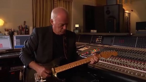 playing with the guitar | Pink Floyd Art & Video