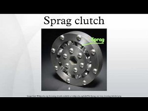 Sprag clutch