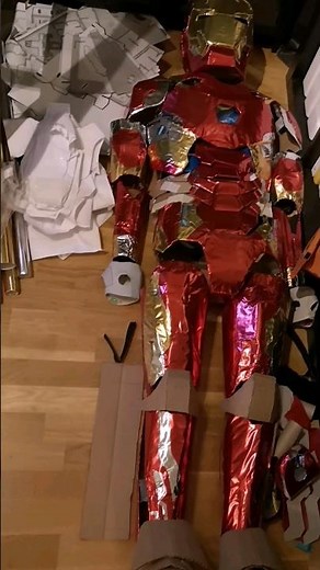 How I Built a Cardboard Iron Man Suit...