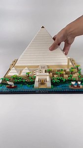 56K views · 619 reactions | Building LEGO Architecture Great Pyramid of Giza! Video by Brick Chef | Beyond the Brick | Facebook
