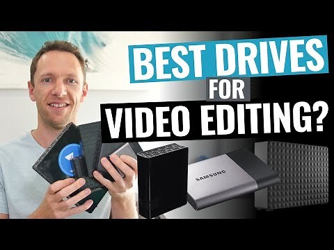 Best External Hard Drives and SSDs for Video Editing