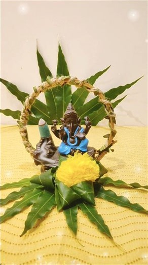 Last Minute Super Easy Ganpati Decorations Idea | Bappa decor style,without spending a lot! #diy