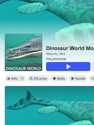 New Dinosaur World Mobile Map update Comfirmed! (Dinosaur World Mobile news!) #Shorts #DWM