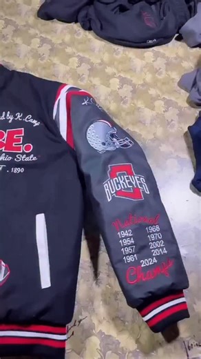 🤫... #AlmostTime #ohiostate #varsity #jacket #designedbykcamp #1of1 😮‍💨 | Keith Camp