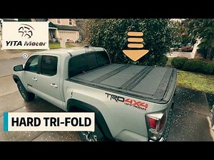 YITAMOTOR Hard Tri-Fold Tonneau Cover Improve MPG? Keep Your Truck Bed Protected? ‪@WrenchingRyan‬
