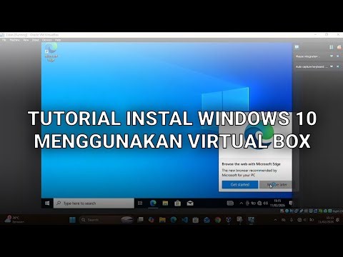 Tutorial Install windows 10 menggunakan virtual box