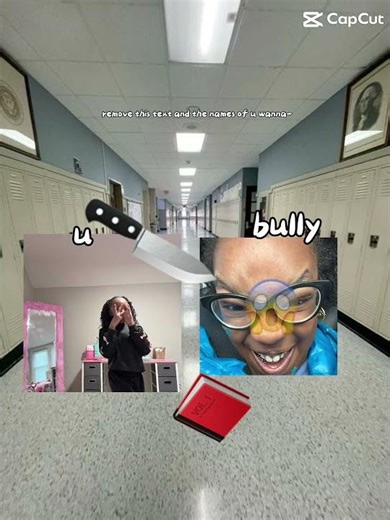 Don’t ask why the bully looks like that