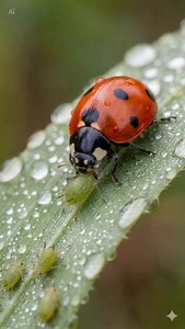 43K views · 221 reactions | A tiny garden hero at work ✨ This ladybug is protecting your plants by feasting on aphids—one of nature’s best natural pest controls. No chemicals, no sprays, just balance and harmony in the garden  #ladybug #beneficialinsects #gardenlife #naturebalance #organicgardening | Grafting Examples | Facebook