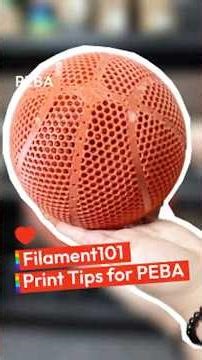 Filament101 | How to print PEBA?