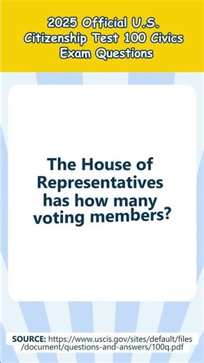 🇺🇸 2025 Official U.S. Citizenship Test | Civics Questions You Must Know