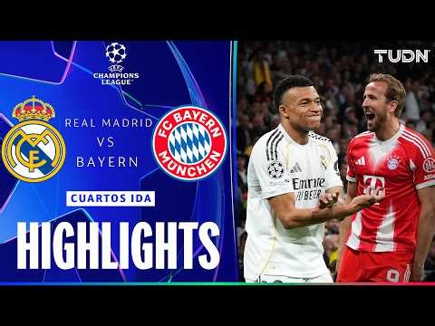 HIGHLIGHTS - Real Madrid vs Bayern Múnich | UEFA Champions League - Cuartos de Final - Ida 2025-26 |