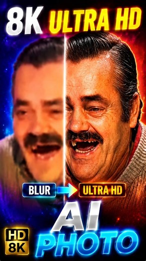 One Click 8K Ultra HD Photo Enhance | Blur to Ultra HD Magic 🔥” #BlurToHD #PhotoEnhance