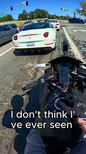 Fangirling over Ferrari #bikelifestyle #motovlog #shorts